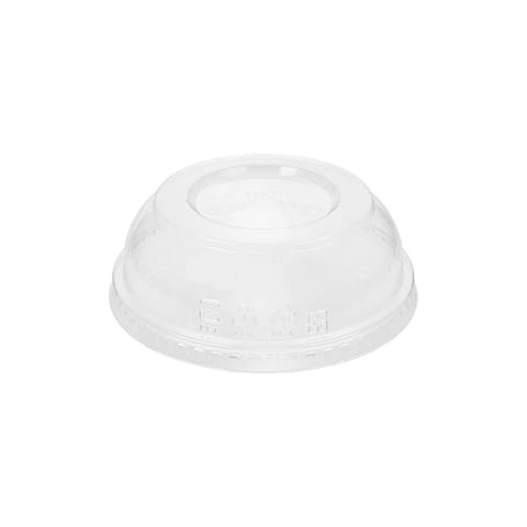 Clear PET Plastic Dome Lids for 8–32 oz Round Deli Containers, 117 mm - (500/Case)