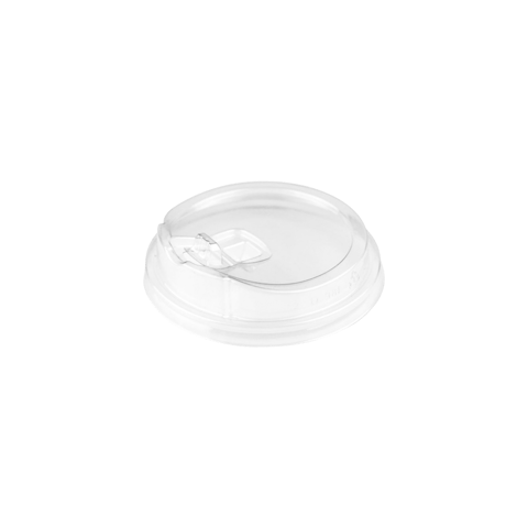 Clear Plastic Strawless Sip Lids​ with Slot Opening for 12, 16 20, 24 oz PET Cold Cups - (1000/Case)
