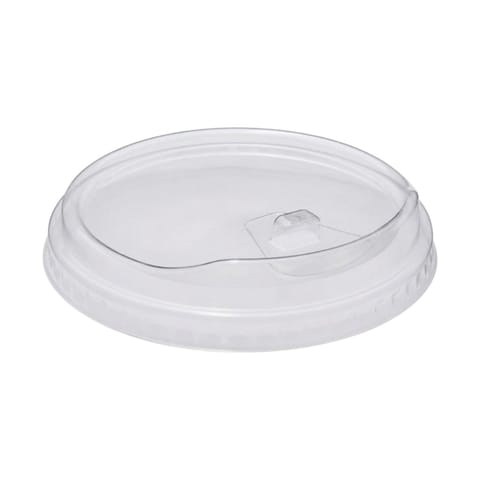 Clear Strawless Sip Lid for PET Plastic Cold Cup, Fits 16 oz - (1000/Case)