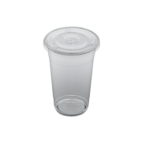 20 oz. Clear PET Cold Beverage Cup with Lid  - (600/Case)