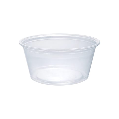 Dart Conex Complements Clear PP Plastic Portion Cup, 4 oz - (2500/Case) 400PC