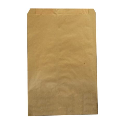 Duro 12" x 3" x 18" Recycled Kraft Merchandise Paper Bag 30#BW - (500/Case) 14934