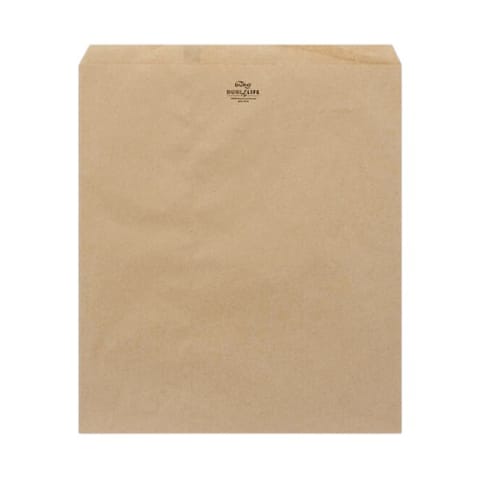 Duro 15" x 18" Recycled Kraft Merchandise Paper Bag 30#BW - (500/Case) 14905