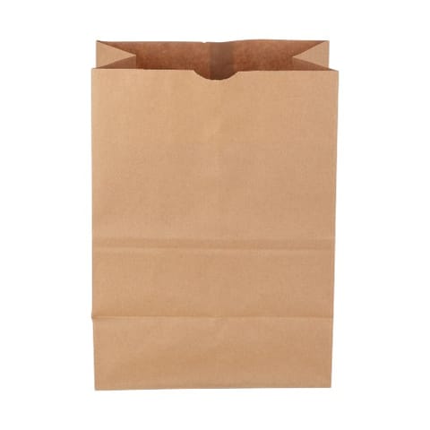 Duro 1/8 Barrel Kraft Paper Grocery Sack, 52#BW - (500/Case) 80082