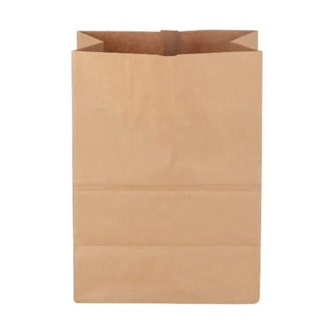 Duro 1/8 Barrel Kraft Paper Grocery Sack, 57#BW - (500/Case) 80083