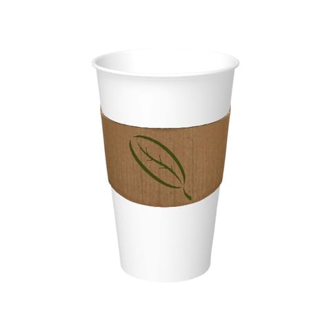 Ecotainer Kraft Coffe Cup Sleeve,​ Fits 10-24 oz - (1200/Case) RSK-20