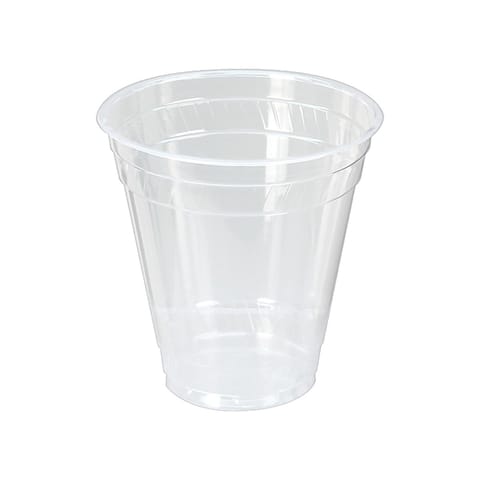 Fabri-Kal Greenware Compostable Classic Clear PLA Plastic Cold Cup, 12/14 oz - (1000/Case) GC1214