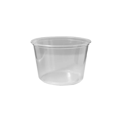 Fabri-Kal PK16S-C Pro-Kal 16 oz Clear PP Round Deli Container - (500/Case)