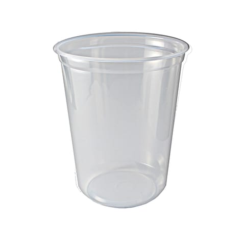 Fabri-Kal PK32T-C Pro-Kal 32 oz Clear PP Round Deli Container - (500/Case)