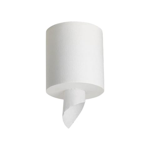 Georgia Pacific SofPull White CenterPull Perforated Paper Towel Roll, 1-Ply, 7 13/16" x 15", 320 Sheets/Roll - (6/Case) 28124