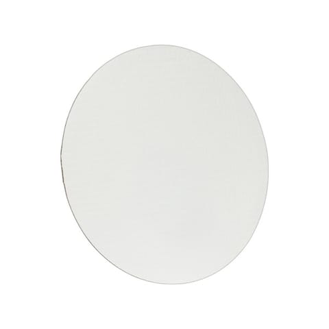 Inno-Pak 12" White Corrugated Cake Circle, Grease-Resistant - (100/Case) 093302001