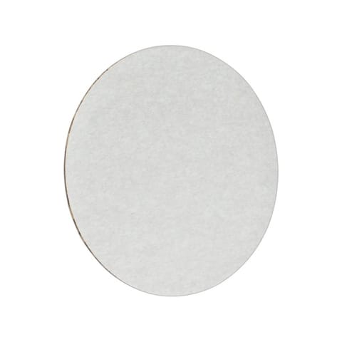 Inno-Pak 9" White Corrugated Cake Circle, Grease-Resistant - (250/Case) 093102001