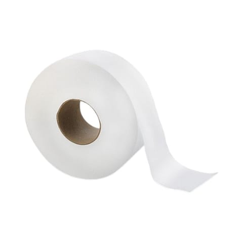 Livi VPG Select White Jumbo Toilet Paper Roll, 2-Ply, 3 5/16" x 1000 feet - (12/Case) 23501