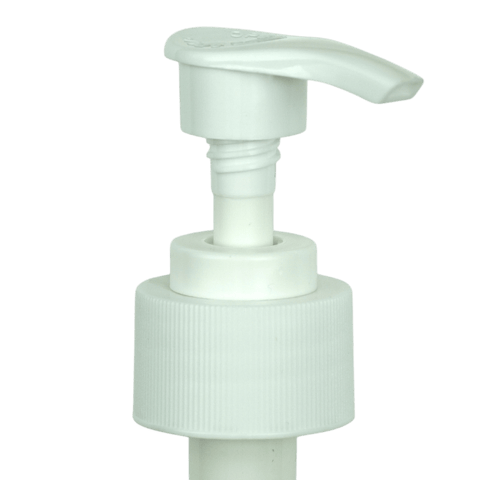 Lotion Pump - 28/410 - White - Ribbed - 229mm Dip Tube(1000/case)