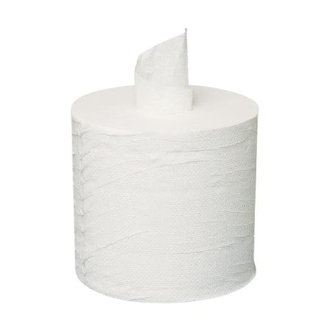 Marcal Pro White Centerpull Towel Roll , 2-Ply, 15" x 7 1/2" 400 Sheets/Roll - (6/Case) NP-5505