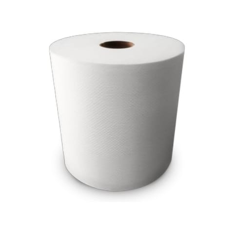 Marcal Pro White I-Notch Hardwound Paper Towel Roll, 7 1/2" x 800 feet - (6/Case) NP-6800IW