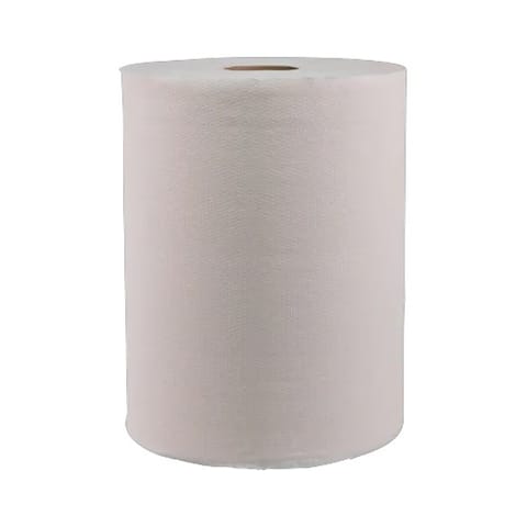 Marcal White TAD Hardwound Paper Towel Roll, 10" x 550 feet - (6/Case) NP-610-800MEGA