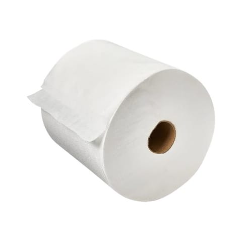 Marcal White TAD Hardwound Paper Towel Roll, 8" x 600 feet - (6/Case) NP-608-800P