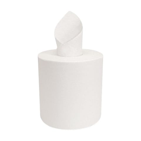 Morcon Morsoft White CenterPull Roll Paper Towel, 2-Ply, 600 Sheets/Roll - (6/Case) C6600