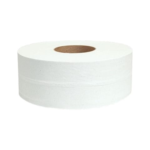 Morcon Morsoft White Jumbo Toilet Paper Roll, 2-Ply, 1000 Feet/Roll - (12/Case) M99