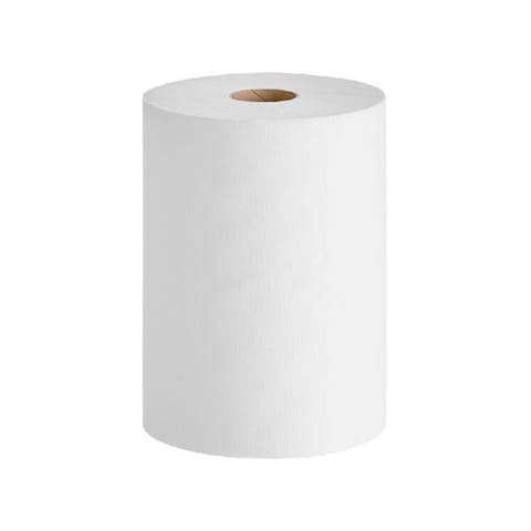 Morcon Morsoft White TAD Hardwound Roll Paper Towel, 1-Ply, 10" x 500 feet - (6/Case) M610