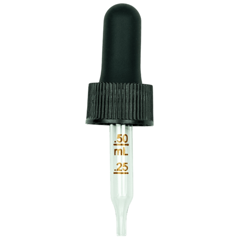 NON CRC Dropper - Black - 48mm 18-410(1400/case)