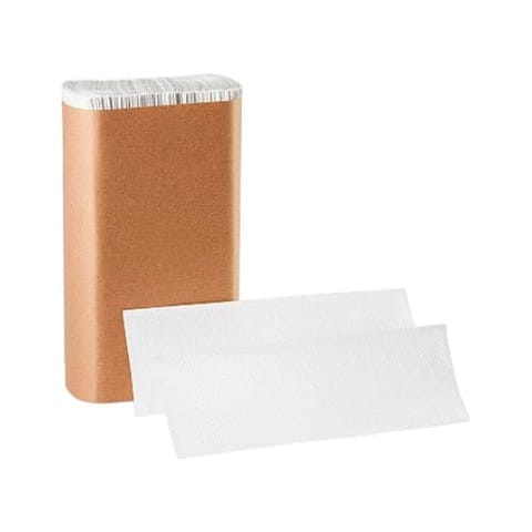Pacific Blue White Multifold Paper Towel, 1-Ply - (4000/Case) 24590
