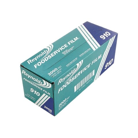 Reynolds Metro 12" x 2,000' Foodservice Film with Metal Serrated Cutter - (1/Case) 910M