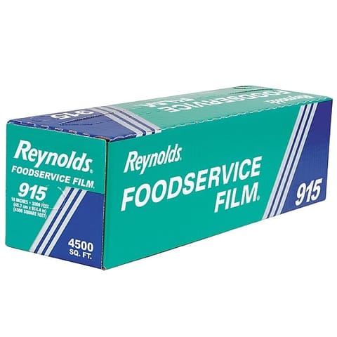 Reynolds Metro 18" x 3,000' Foodservice Film with Metal Serrated Cutter - (1/Case) 915