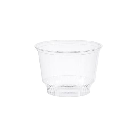 Solo Clear PET Plastic Sundae Cup, 8 oz - (1000/Case) SD8-0090