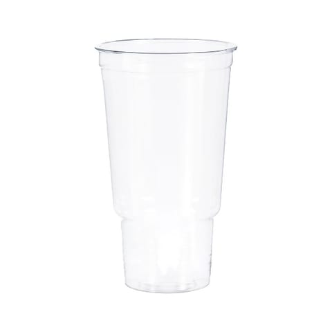 Solo Ultra Clear 32AC Clear Pedestal PET Plastic Cold Cup - (500/Case)
