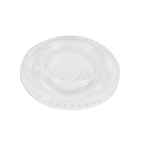 Small Portion Cup Lids – Fits 0.25 oz. 1 oz. Cup – Clear PET – (2500/Case)