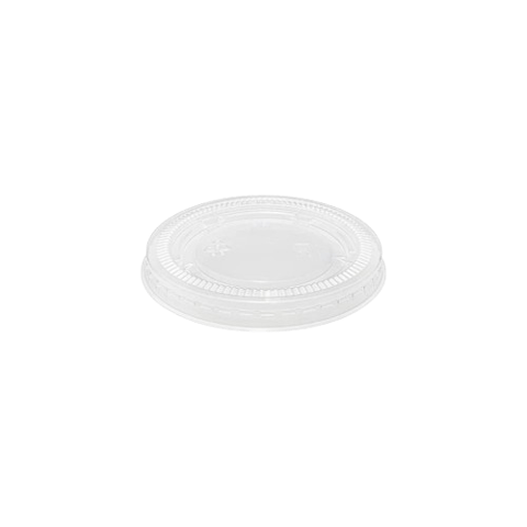 5.5 oz Souffle Cup & Portion Cup Lids - (2500/Case)