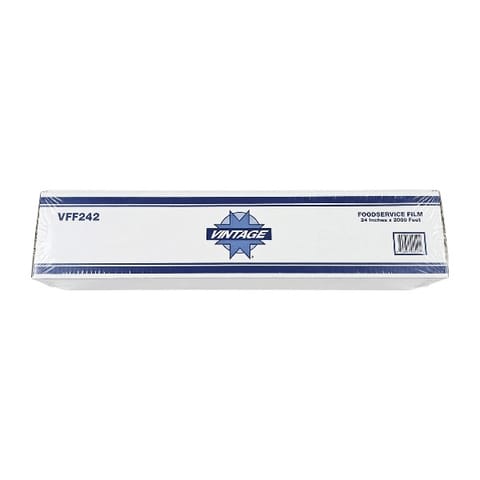 Vintage 24" x 2000' Foodservice Cling Film with Slide Cutter
