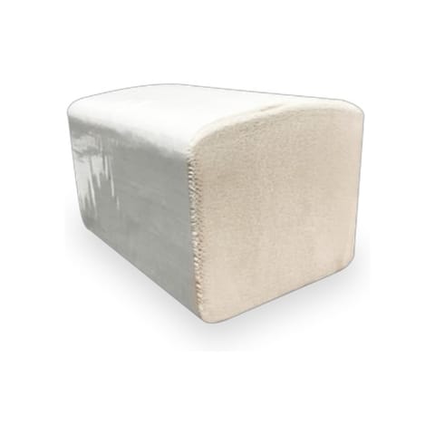 White Paper Interfold Dispenser Napkin, 2-Ply - (6000/Case) DW6000