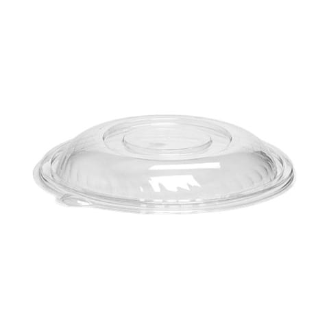 WNA Caterline APB80DM Pack n' Serve 10" Clear PET Plastic Dome Lid, Fits 80 oz - (25/Case)