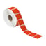 1 1/2 x 1" Red Desktop Direct Thermal Label
