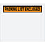 10 x 12" Orange "Packing List Enclosed" Envelopes