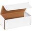 10 x 4 7/8 x 3 3/4" White Corrugated Mailers