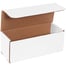 10 x 4 x 4" White Corrugated Mailers