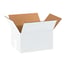10 x 8 x 6" White Corrugated Boxes