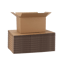 10" x 6" x 6" Corrugated Shipping Box – Kraft 32 ECT, Single Wall - (25/Bundle)