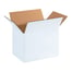 11 1/4 x 8 3/4 x 12" White Corrugated Boxes