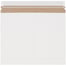 12 1/4 x 9 3/4" White Stayflats Lite® Mailers