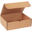 12 1/8 x 9 1/4 x 5" Kraft Literature Mailers
