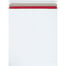 12 3/4 x 15" White Self-Seal Stayflats Plus® Mailers