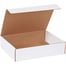 12 x 9 x 3" White Literature Mailers