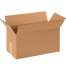 12" x 6" x 6" Corrugated Shipping Box – Kraft 32 ECT, Single Wall - (25/Bundle)