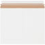 13 1/2 x 11" White Stayflats Lite® Mailers