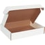 15 1/8 x 11 1/8 x 3" White Deluxe Literature Mailers